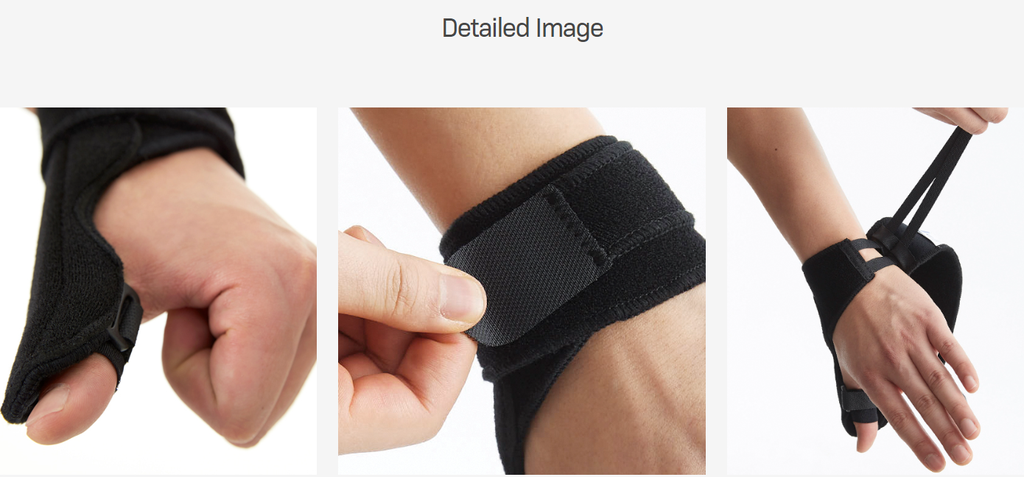 Thumb Splint With Thumb Aluminum Stay Provides Maximum Stabilization & Immobilization & Bilateral Design for Fitting Left or Right_gallery_14