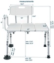 Transfer Bath Bench with Curtain Control: MHSBCS_gallery_12