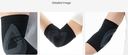 Triplicated Lining Compression Elbow Sleeve Allows Excellent Warmth & Compression_gallery_15
