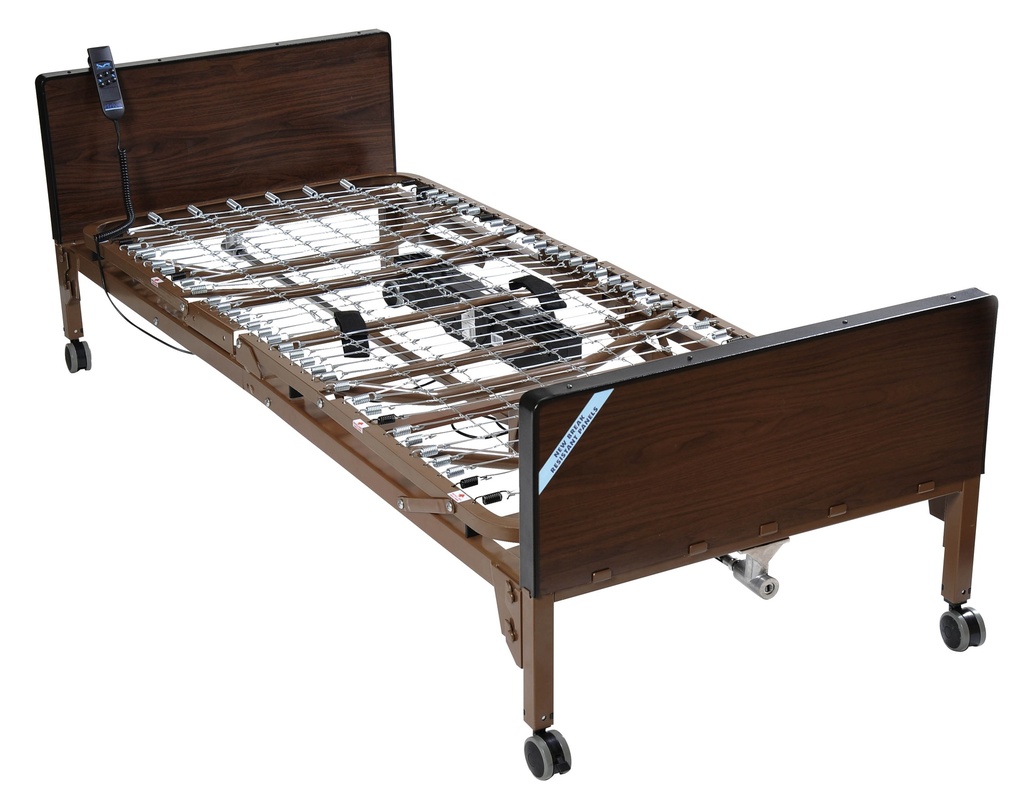 Delta Ultra Light Full Electric Bed (Half Rails and Innerspring Mattress)_image_12