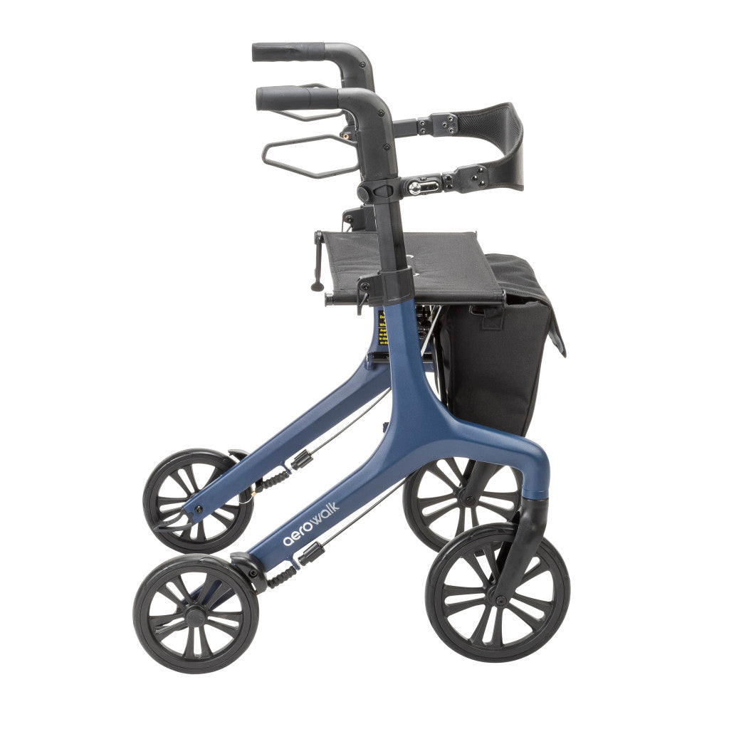 AeroWalk Ultra-Lite Rollator - Blue - Image 2