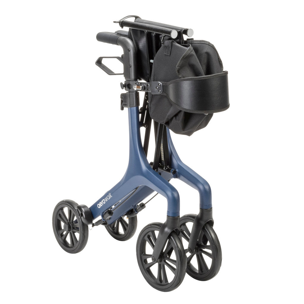 AeroWalk Ultra-Lite Rollator - Blue - Image 4