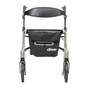 AeroWalk Ultra-Lite Rollator - Gray - Image 2