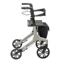 AeroWalk Ultra-Lite Rollator - Gray - Image 3