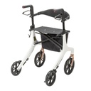 AeroWalk Ultra-Lite Rollator - White - Image 2