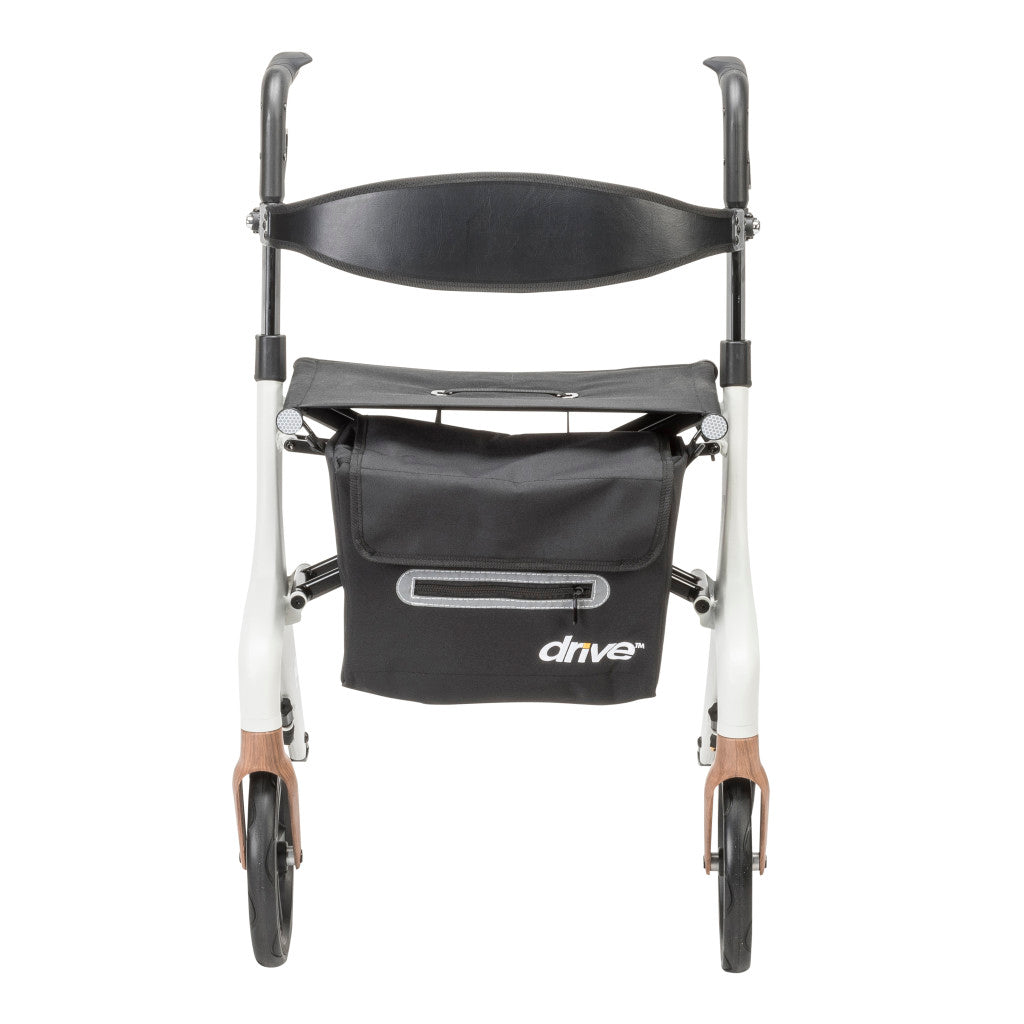 AeroWalk Ultra-Lite Rollator - White - Image 4