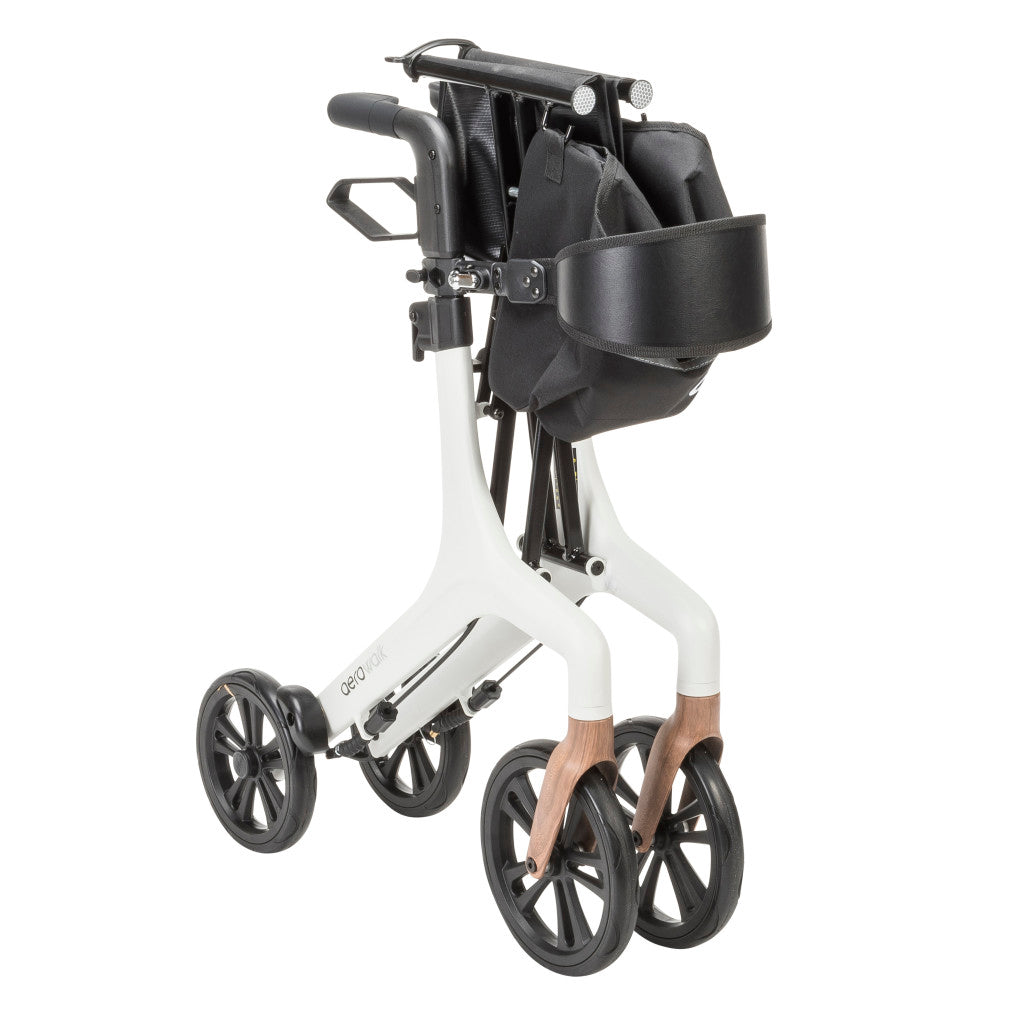 AeroWalk Ultra-Lite Rollator - White - Image 5