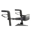 AeroWalk Ultra-Lite Rollator - White - Image 6