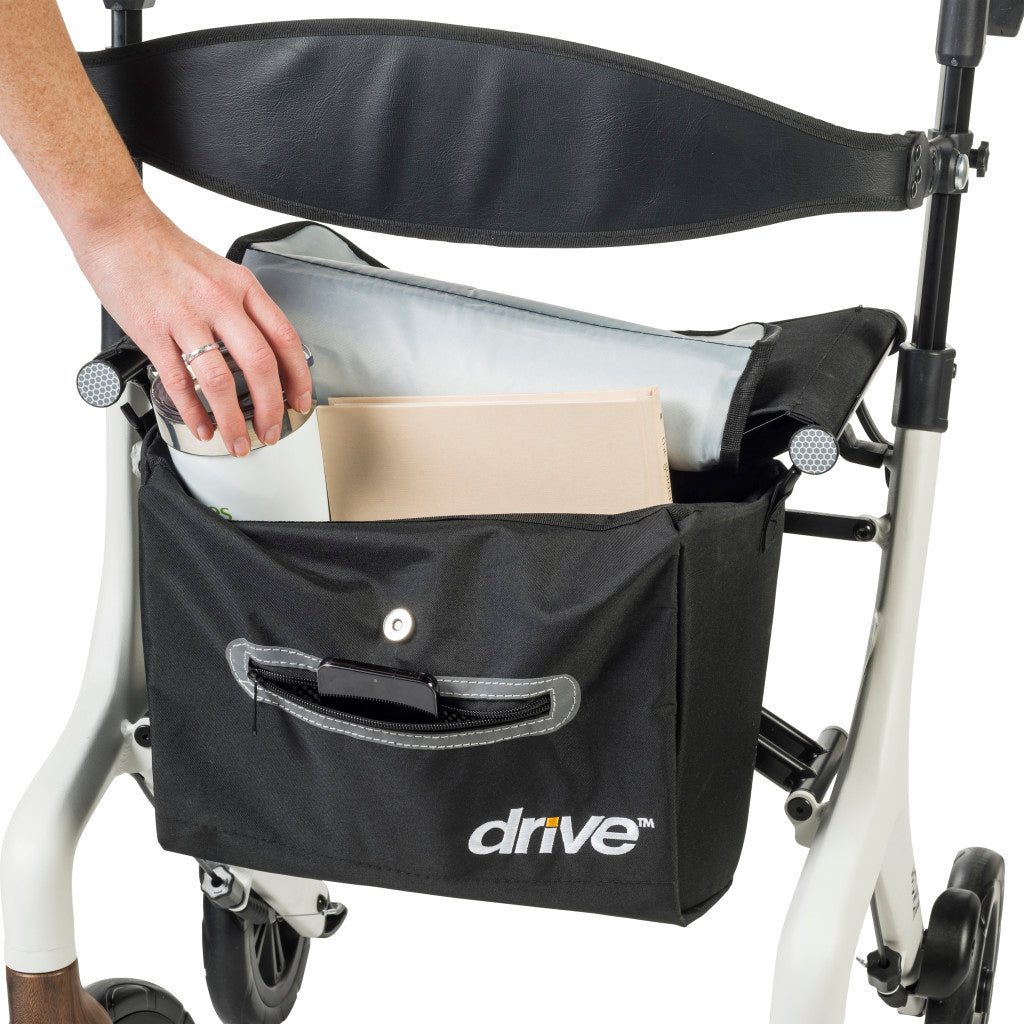AeroWalk Ultra-Lite Rollator - White - Image 7