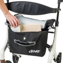 AeroWalk Ultra-Lite Rollator - White - Image 7