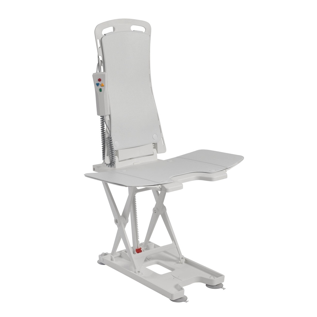Bellavita Tub Chair Seat Auto Bath Lift, White - Image 1