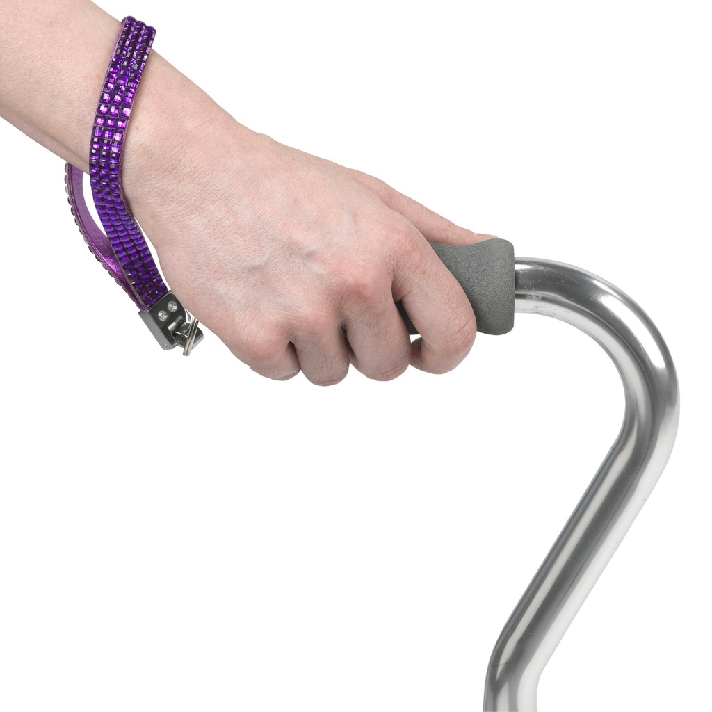 Bling Cane Strap, Purple - Image 2