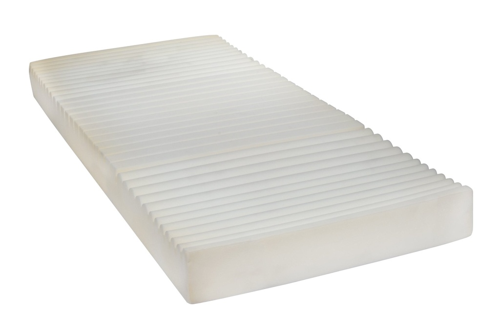 Delta Ultra Light Full Electric Hospital Bed with Half Rails and Therapeutic Support Mattress - Image 3