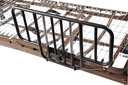 Delta Ultra Light Full Electric Hospital Bed with Half Rails and Therapeutic Support Mattress - Image 5