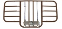 Delta Ultra Light Full Electric Low Hospital Bed with Half Rails - Image 2
