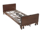 Delta Ultra Light Full Electric Low Hospital Bed with Half Rails - Image 3
