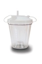 Disposable Suction Canisters, 800CC, Pack of 12 - Image 1