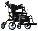 Drive Medical Airgo Fusion F23 Side-Folding Rollator & Transport Chair - Image 2