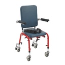 First Class School Chair Legs with Casters, Small, Pack of 4 - Image 1