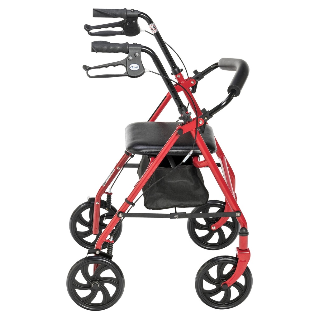 Four Wheel Rollator Rolling Walker - Image 2