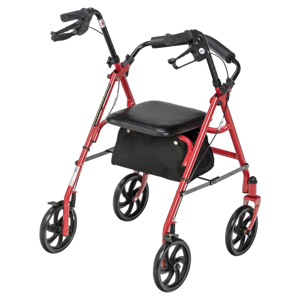 Four Wheel Rollator Rolling Walker - Image 3