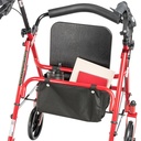 Four Wheel Rollator Rolling Walker - Image 5
