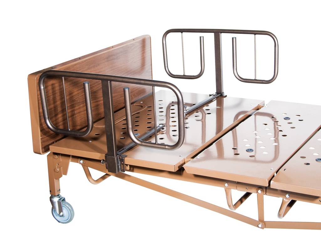 Full Electric Bariatric Hospital Bed with 1 Set of T Rails - Image 2