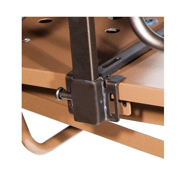 Full Electric Bariatric Hospital Bed with 1 Set of T Rails - Image 3