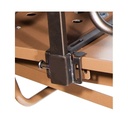Full Electric Bariatric Hospital Bed with 1 Set of T Rails - Image 3
