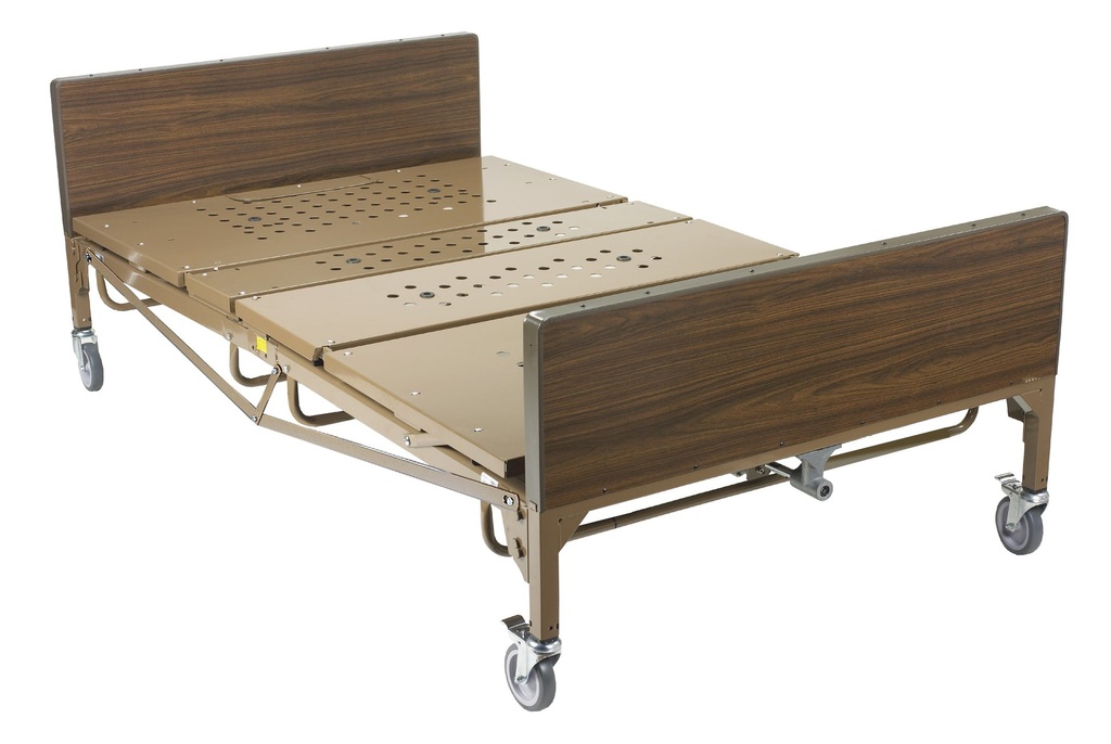 Full Electric Heavy Duty Bariatric Hospital Bed, with Mattress and 1 Set of T Rails - Image 1