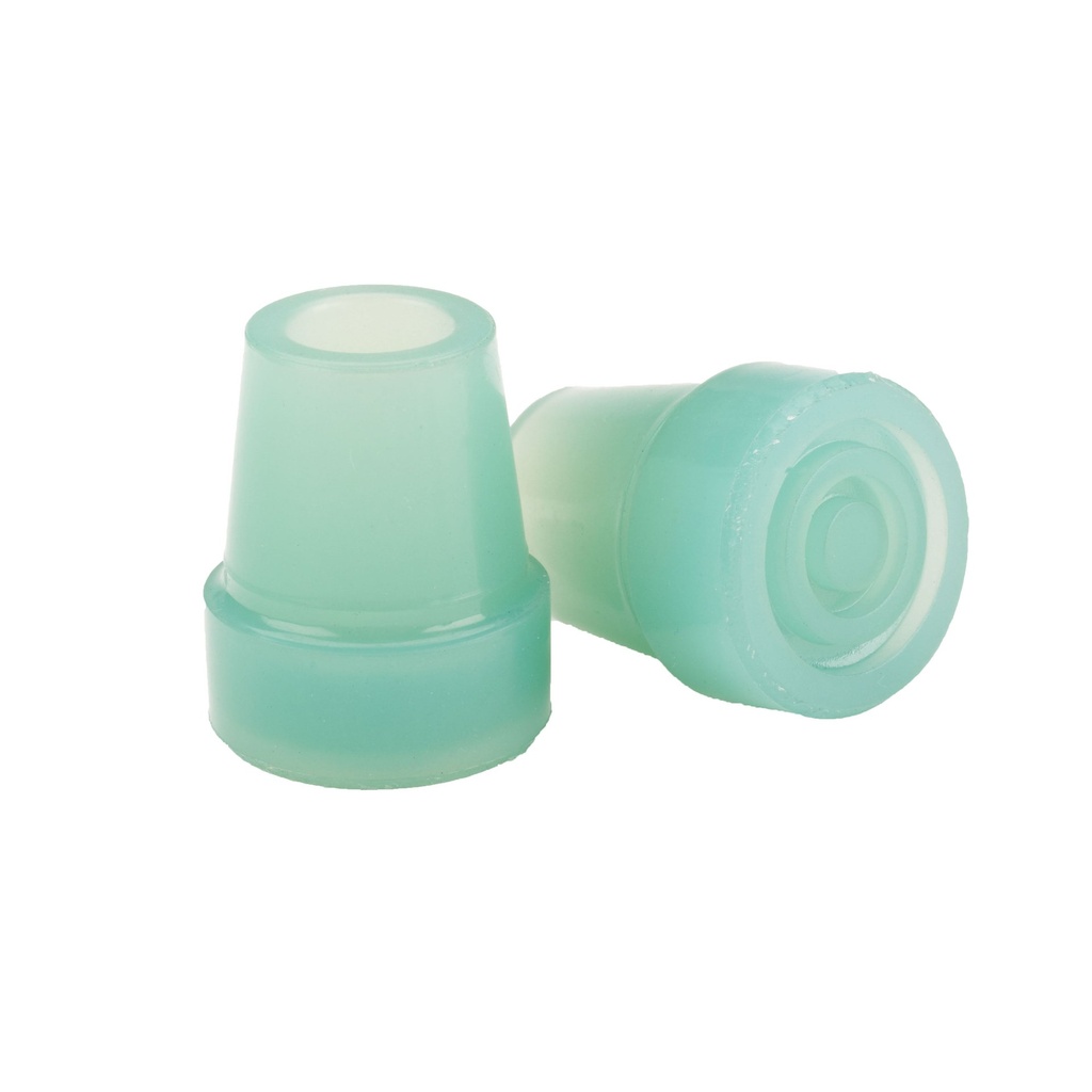 Glow In The Dark Cane Tip, 3/4", Blue, Each - Image 1