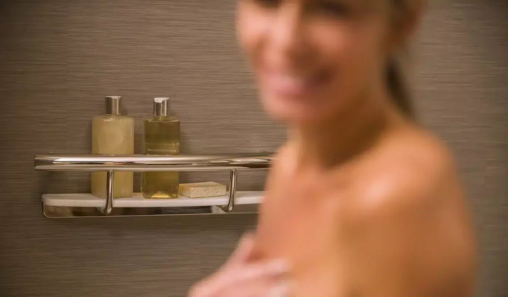 Healthcraft INVISIA Shampoo Shelf + Grab Bar - Image 7