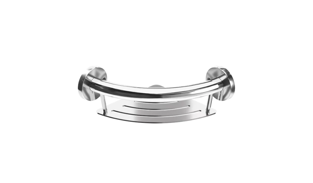 Healthcraft PLUS Corner Shelf + Grab Bar - Image 2