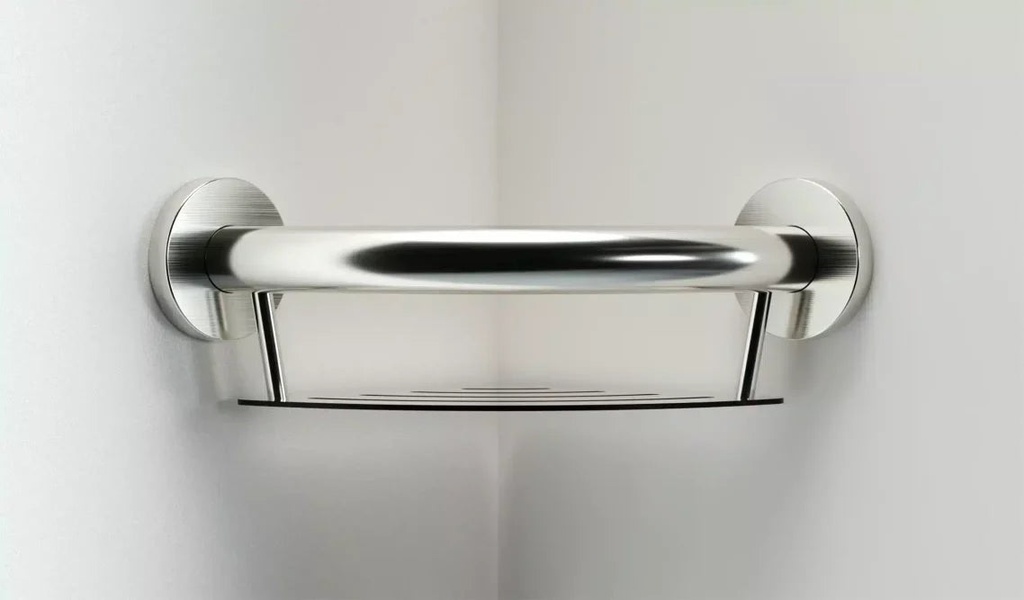 Healthcraft PLUS Corner Shelf + Grab Bar - Image 9
