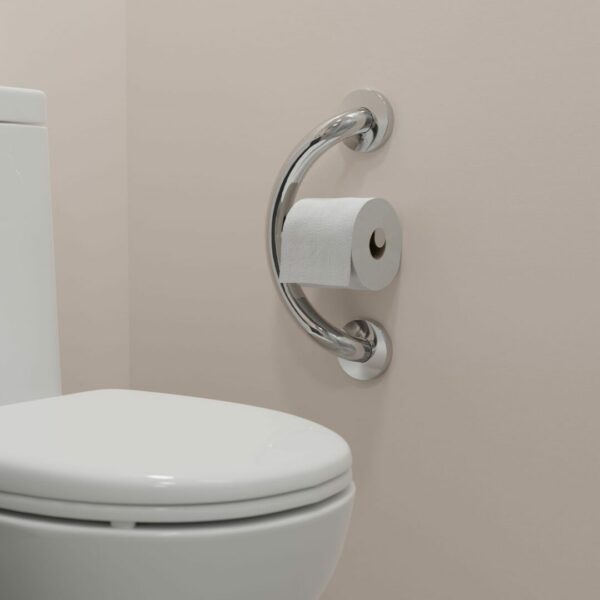 Healthcraft PLUS Toilet Paper Holder + Grab Bar - Image 8