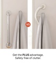 Healthcraft PLUS Towel & Robe Hook + Grab Bar - Image 8