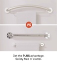 Healthcraft PLUS Towel Bar + Grab Bar - Image 3