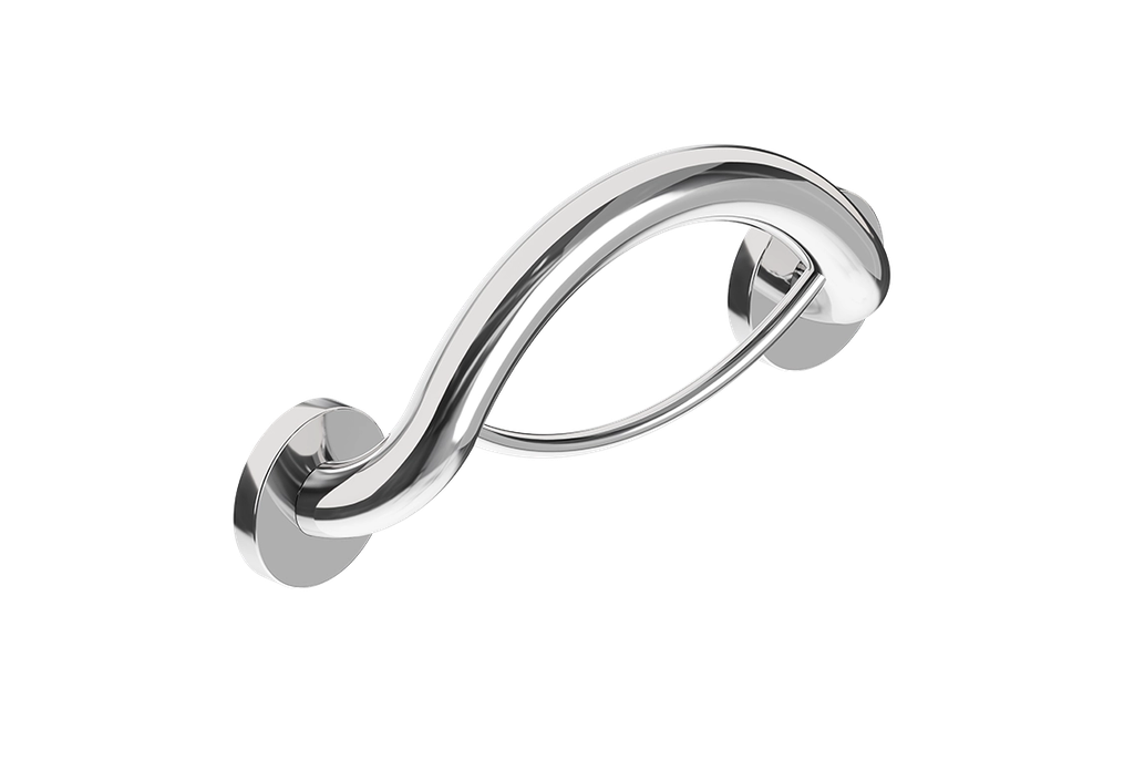 Healthcraft PLUS Towel Ring + Grab Bar - Image 1
