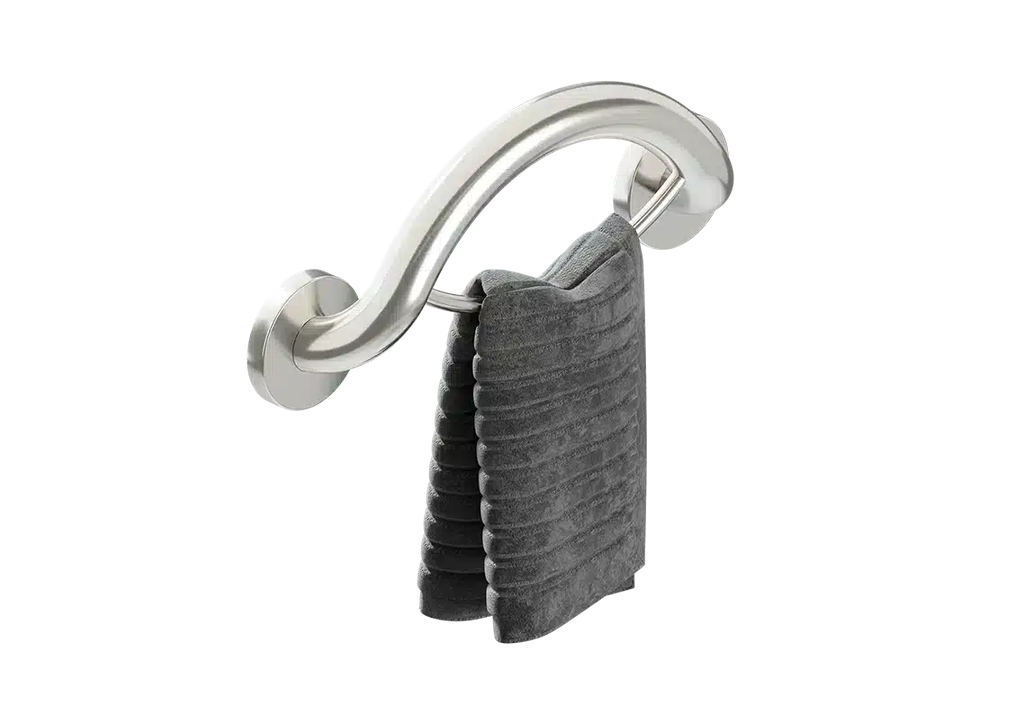 Healthcraft PLUS Towel Ring + Grab Bar - Image 2
