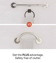 Healthcraft PLUS Towel Ring + Grab Bar - Image 6