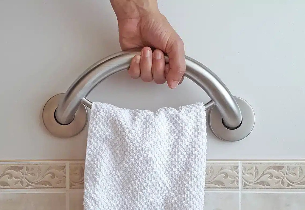 Healthcraft PLUS Towel Ring + Grab Bar - Image 8