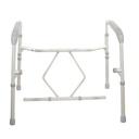 Heavy Duty Bariatric Folding Bedside Commode Chair - Image 1