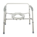 Heavy Duty Bariatric Folding Bedside Commode Chair - Image 2