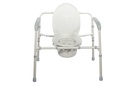 Heavy Duty Bariatric Folding Bedside Commode Chair - Image 3