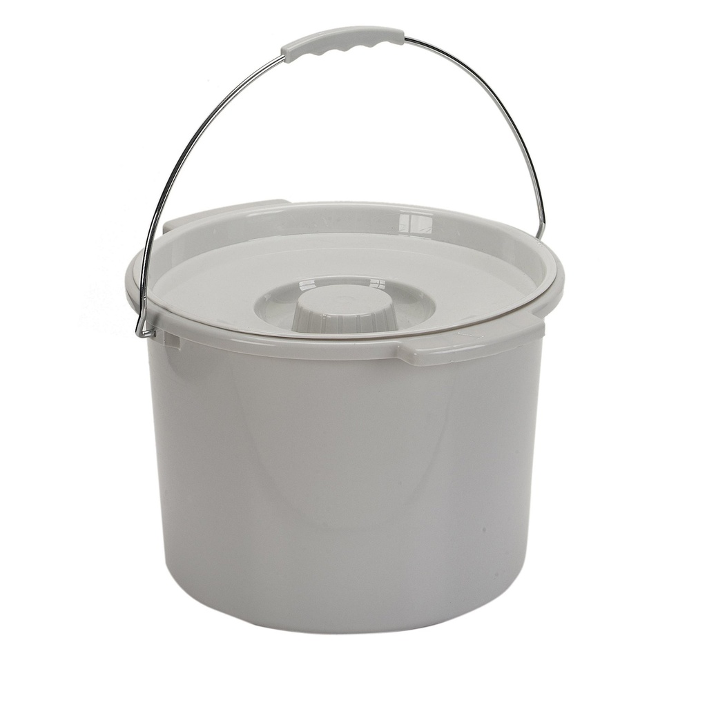 Heavy Duty Bariatric Folding Bedside Commode Chair - Image 4