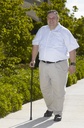 Heavy Duty Folding Cane Lightweight Adjustable - Image 1