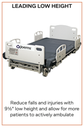 Joerns Healthcare RCUHLB850 Bariatric Bed - Image 1
