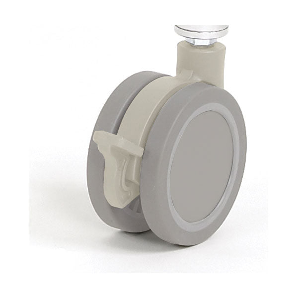 Lightweight Portable Shower Commode Chair with Casters - Image 2