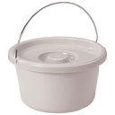 Lightweight Portable Shower Commode Chair with Casters - Image 5