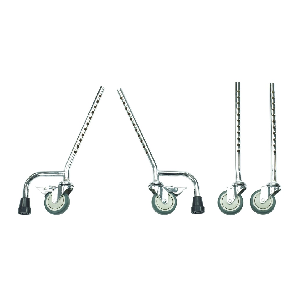 First Class School Chair Legs w/ Casters (Small)
